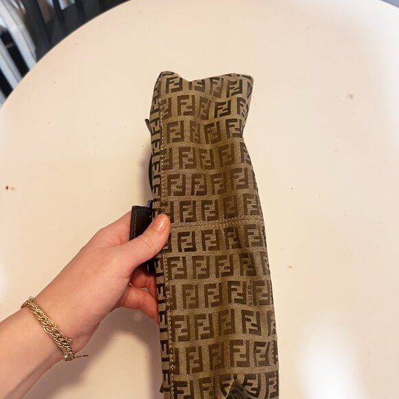 Vintage FENDI Monogram Baguette - Y2K Shoulder Bag - Picture 11 of 16